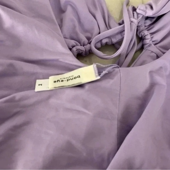 Bond-Eye Australia "Tied Together" one piece swimsuit medium B1706 - Picture 7 of 7